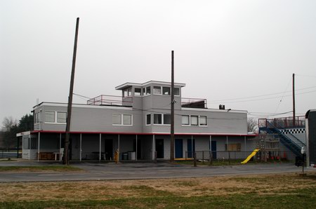Waterford Hills Raceway (Waterford Hills Road Racing) - Main Tower - Photo From Water Winter Wonderland (newer photo)